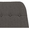 Houpací křeslo textil [341254] (Barva Tmavě šedá)
