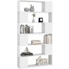 Knihovna / dělicí stěna 100 x 24 x 188 cm [3082071] (Barva Bílá)