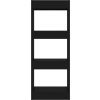 Knihovna / dělicí stěna 40x30x103 cm dřevotříska [811611] (Barva Černá)