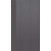 Knihovna/příborník 66x30x98 cm kompozitní dřevo [800350] (Barva šedá s vysokým leskem)