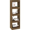 Knihovna / dělicí stěna 40 x 30 x 135 cm [813592] (Barva Hnědý dub)