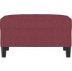 Podnožka 70 x 55 x 41 cm textil [349309] (Barva vínová červená)