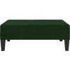Podnožka 78 x 56 x 32 cm samet [337689] (Barva Tmavě zelená)