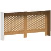 Kryt na radiátor 172 x 19 x 81,5 cm MDF [284325] (Barva Bílá)