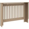 kryt z MDF na radiátor, 112 cm [288175] (Barva Hnědá)
