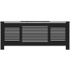 Kryt na radiátor MDF 205 cm [325552] (Barva Černá)