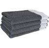 Kuchyňské utěrky 12 ks bavlna [136295] (Barva Šedá)