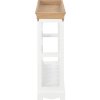 Stojan na víno 70 x 22,5 x 70,5 cm MDF [242438] (Barva Bílá)