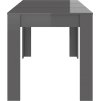 Jídelní stůl 140 x 74,5 x 76 cm kompozitní dřevo [804204] (Barva Šedá)