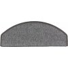 Schodové rohože 10 ks 65 x 24 x 4 cm , půlkulaté, velké [149753] (Barva Tmavě šedá)