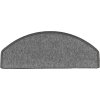 Schodové rohože 10 ks 65 x 24 x 4 cm , půlkulaté, velké [149753] (Barva Tmavě šedá)