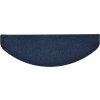 Schodové rohože samolepicí 5 ks 65 x 21 x 4 cm , půlkulaté, velké [149718] (Barva Námořnická modř)