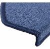 Schodové rohože 15 ks 65 x 24 x 4 cm půlkulaté velké [322373] (Barva Vínová)