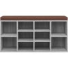Lavice na boty 10 přihrádek [242555] (Barva Hnědá)
