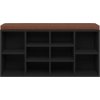 Lavice na boty 10 přihrádek [242555] (Barva Hnědá)
