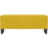 Lavice 100x35x41 cm samet [349427] (Barva Žlutá)
