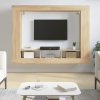 TV skříňka 152 x 22 x 113 cm kompozitní dřevo [833724]