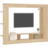 TV skříňka 152 x 22 x 113 cm kompozitní dřevo [833724] (Barva dub sonoma)