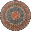 Mozaikový bistro stolek 60 cm keramika [46713] (Barva Hnědá)