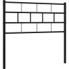Kovové náhradní čelo postele 80 cm [355735] (Barva Bílá)