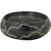 Umyvadlo na desku oválné 59 x 40 x 15 cm keramika [155093] (Barva Šedá a modrá)