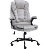 Kancelářská židle samet [20570] (Barva Světle šedá)
