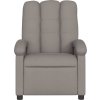 Masážní polohovací křeslo textil [371740] (Barva Tmavě šedá)