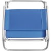 Skládací plážová křesla 2 ks textil [310365] (Barva Modrá)