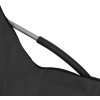 Skládací plážová křesla 2 ks textil [312489] (Barva Černá)