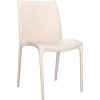 Zahradní židle 2 ks 50 x 46 x 80 cm polypropylen [364733] (Barva Krémová)