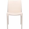 Zahradní židle 2 ks 50 x 46 x 80 cm polypropylen [364733] (Barva Krémová)