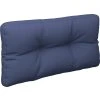 Podušky na palety 2 ks textil [314532] (Barva Modrá)