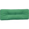Podušky na palety 5 ks textil [360795] (Barva Bílo-zelená)