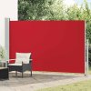 Boční markýza na terasu 180 x 300 cm [313404] (Barva Červená)