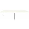 Automatická markýza LED a senzor větru 600 x 300 cm [3069812] (Barva Krémová)