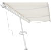 Volně stojící automatická markýza 600 x 300 cm [3069607] (Barva Krémová)
