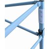 Rozkládací stan nůžkový se 4 bočnicemi 3 x 4,5 m [42512] (Barva Modrá)
