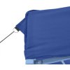 Skládací party stan pop-up oranžový 410 x 279 x 315 cm [48892] (Barva cream (blue frame))