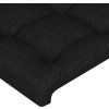 Čelo postele 2 ks 80 x 5 x 78/88 cm textil [346482] (Barva Modrá)