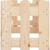 Vyvýšený záhon plotový design 200x30x30cm impregnovaná borovice [832505] (Barva Přírodní douglaska)