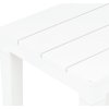 Zahradní stůl se 2 lavicemi plast [48777] (Barva Bílá)