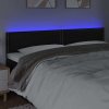 Čelo postele s LED 180x5x78/88 cm umělá kůže [3121575] (Barva Bílá)
