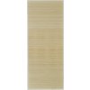 Obdélníková bambusová rohož / koberec 80 x 200 cm [241332] (Barva Béžová)