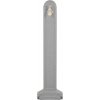Zahradní sloupek na vodu s kohoutkem kamenný vzhled [316183] (Barva Světle šedá)