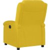 Polohovací křeslo samet [371806] (Barva Krémová)