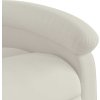 Polohovací křeslo samet [371806] (Barva Krémová)