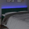 Čelo postele s LED 160x5x78/88 cm samet [3121671] (Barva Růžová)