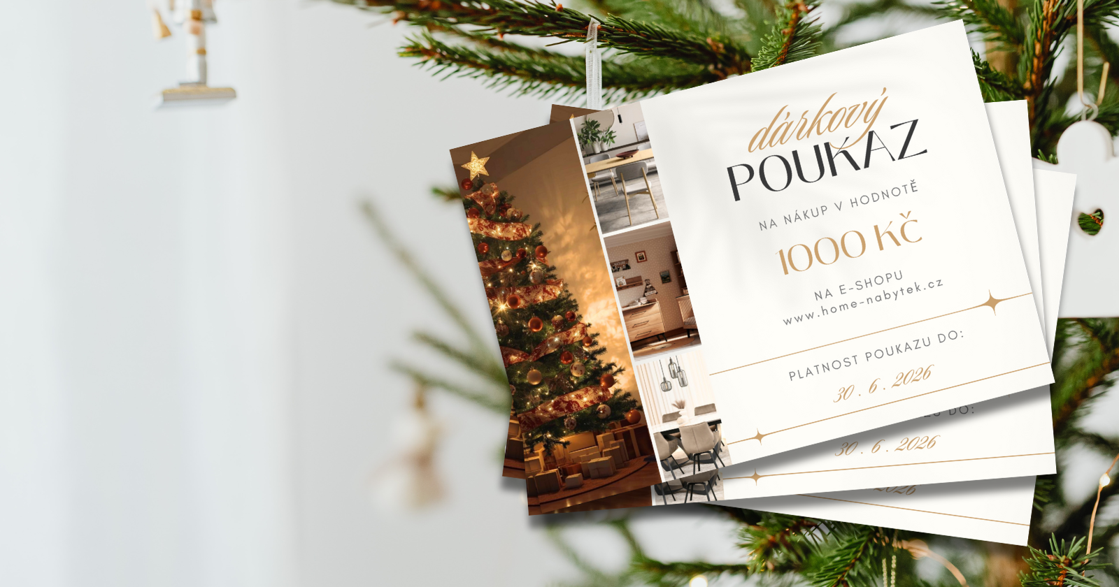 darkovy poukaz home nabytek na vanocni nakup nabytku
