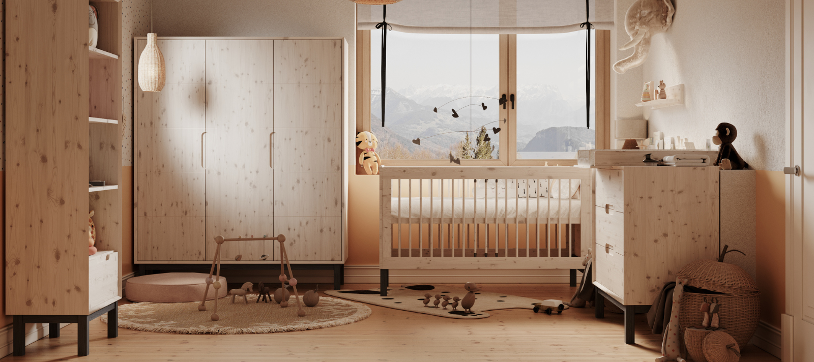 Dětské rostoucí postýlky s nastavitelným roštem z kvalitních materiálů - Home nábytek