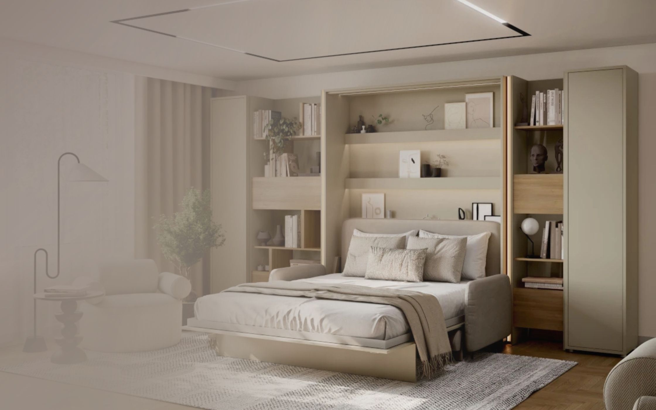 vyklopná postel bed concept
